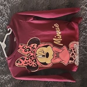 Disney Jr. MINNIE mouse long sleeve tee.